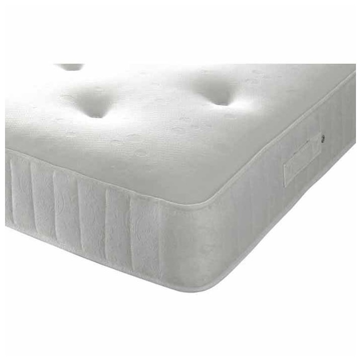Alaska Medium-Comfort Divan Bed Set with Coil Spring Mattress