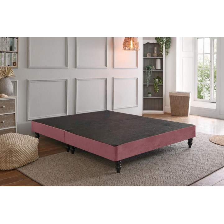 Hf4you Plush Velvet Floating Divan Base