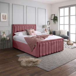 Peru Bedframe with Optional Mattress and Storage