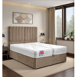Oxford Zip & Link Divan Bed Set