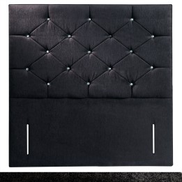 Hf4you Maia Black Floor Standing Headboard