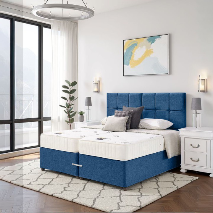 Serenity Luxe Zip & Link Divan Bed Set
