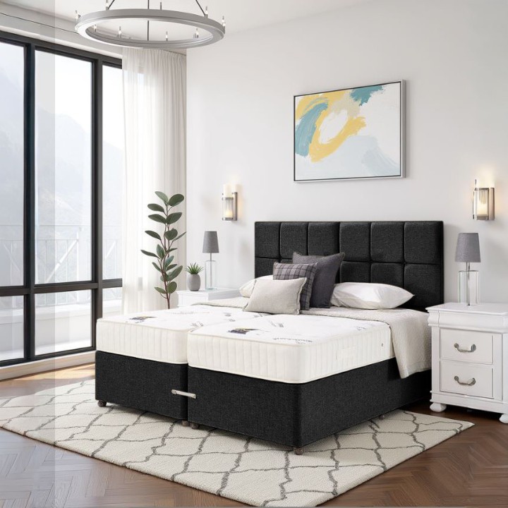 Serenity Luxe Zip & Link Divan Bed Set