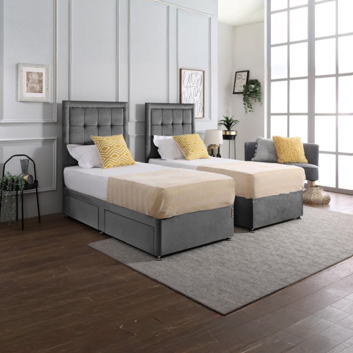 Oasis Zip & Link Divan Bed Set
