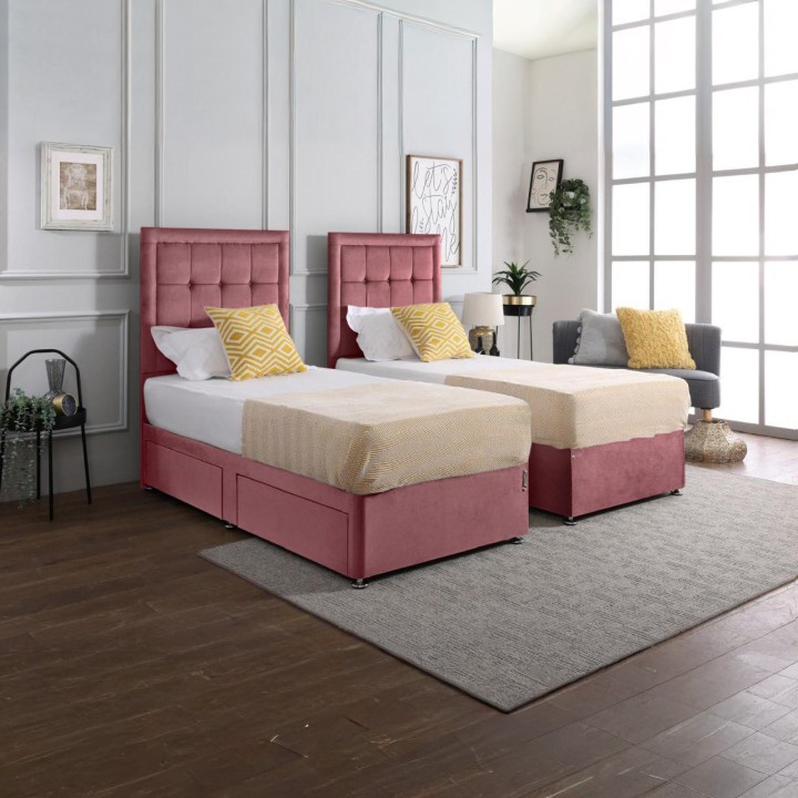 Oasis Zip & Link Divan Bed Set