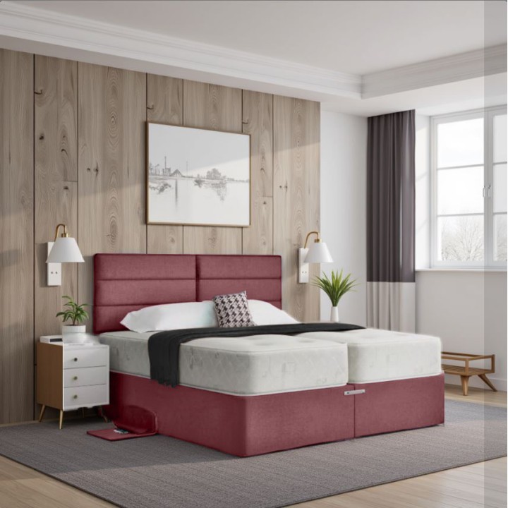 Savannah Zip & Link Divan Bed Set