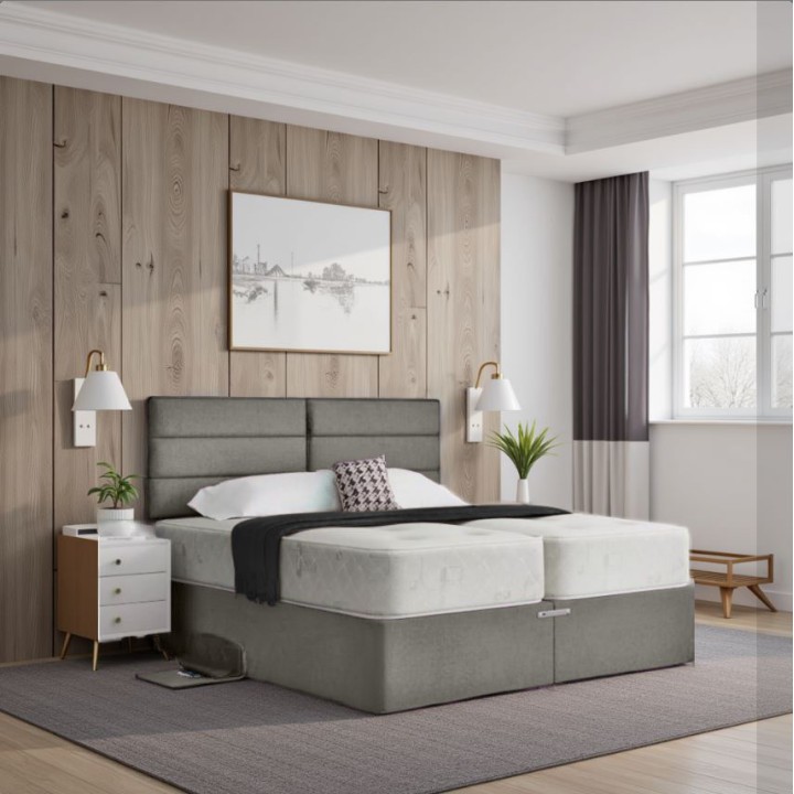 Savannah Zip & Link Divan Bed Set