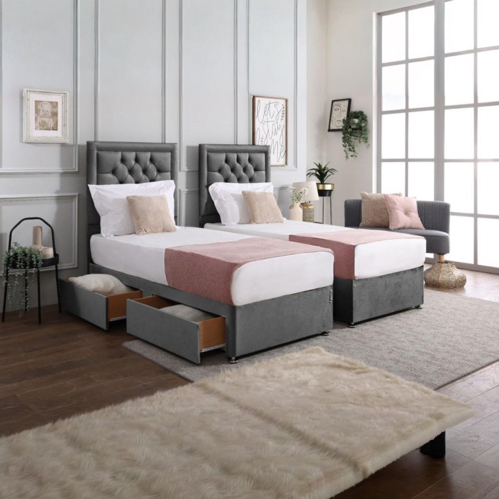 Madrid Zip And Link Bed Set