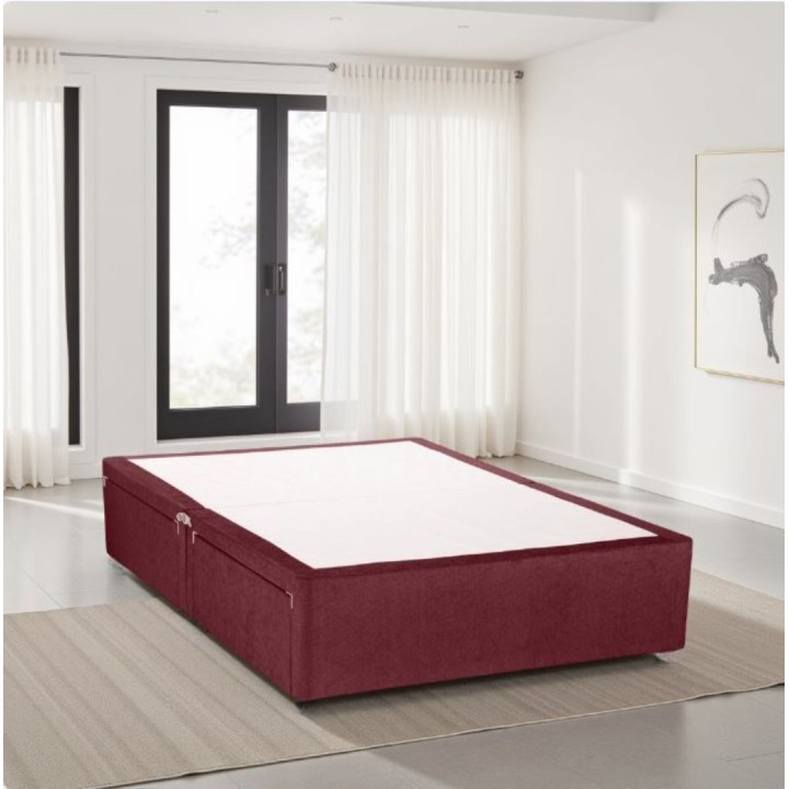 Hf4you Alfa Chenille Divan Bed Base