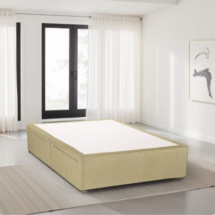 Hf4you Alfa Chenille Divan Bed Base