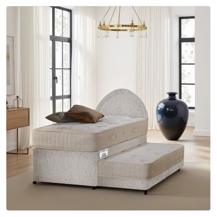 Monaco Crushed Velvet Guest Bed