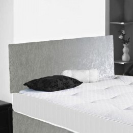 Hf4you 20 Inch Rectangular Crushed Velvet Headboard
