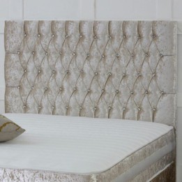 Hf4you Princess 30" Crushed Velvet Upholstered Headboard