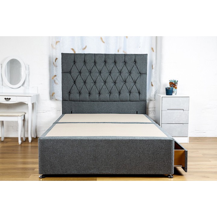 Bed Market Platinum Wood Divan Bed Base
