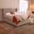 Amalfi Winged Bedframe - With Optional Mattress, Optional Storage