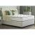 Bedford Damask Fabric Divan Bed Set with Spring Memory Foam Mattress